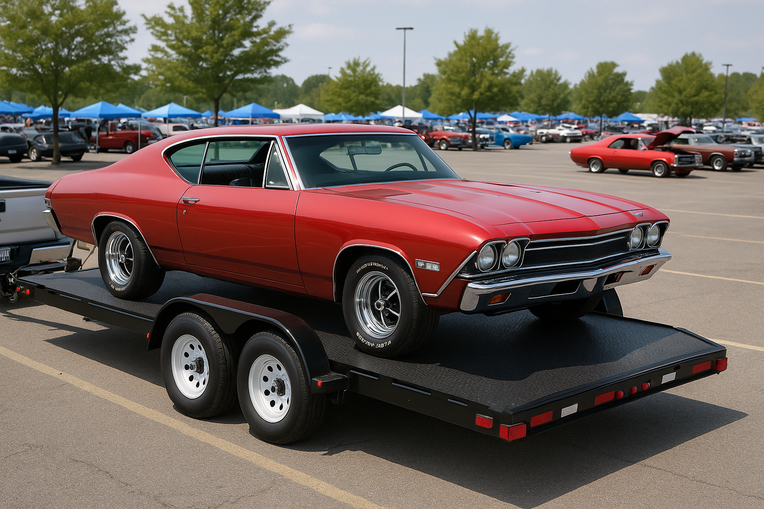 Hauling to the Show A Weekend Built Around the Ride